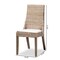 Baxton Studio Toby Modern Bohemian Grey Rattan Dining Chair, PK2 209-2PC-12795 - alternate 6